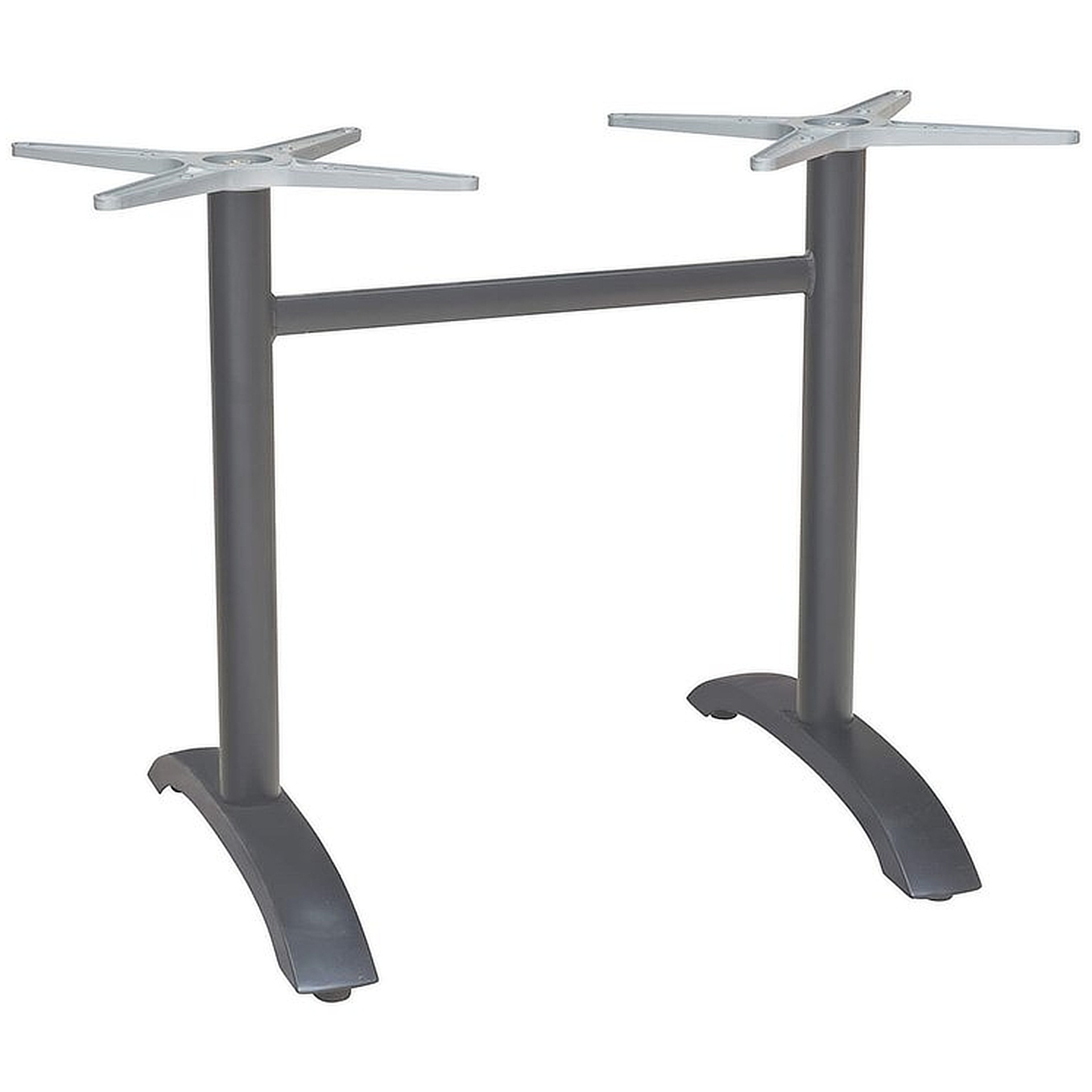 SELECT-Serie: Tischgestell Vento-2 Aluminium anthrazit pulverbeschichtet, Outdoor, Terrasse