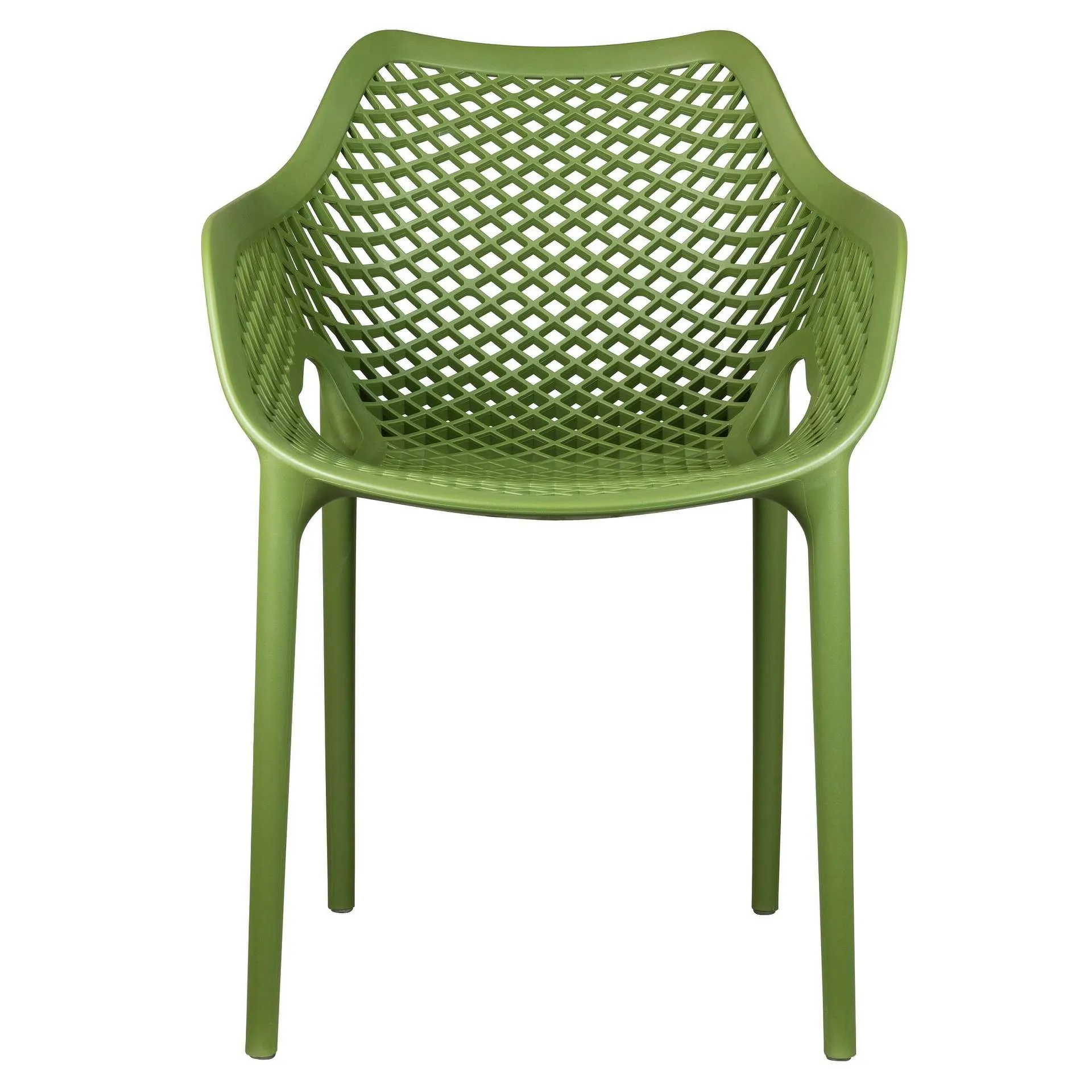 Sessel Air AL Green FiberglasPolypropylen, Terrassenstuhl, Outdoorstuhl