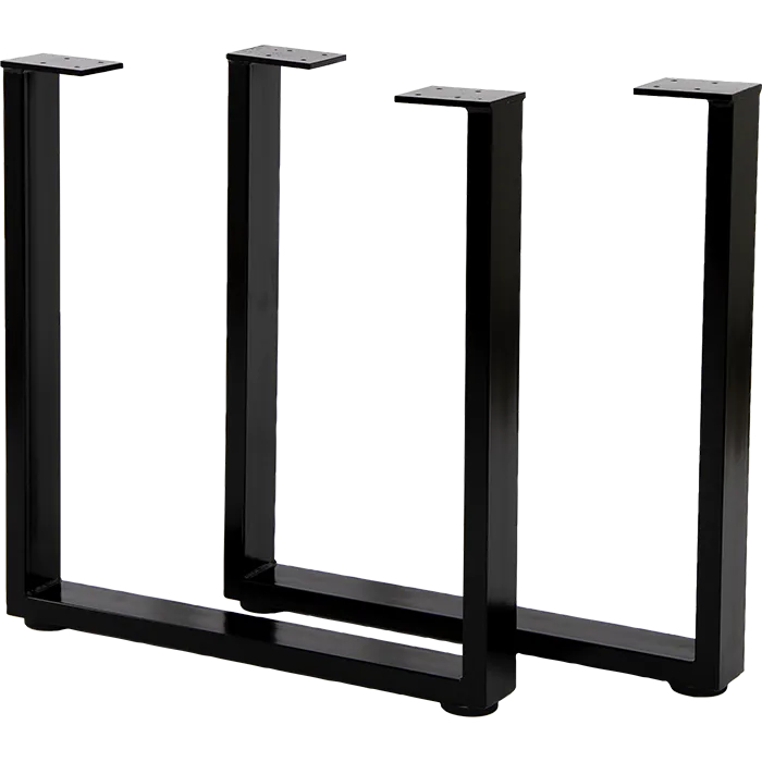 Castor Tischgestell Stahl schwarz pulverbeschichtet Castor Tischgestell Stahl schwarz pulverbeschichtet