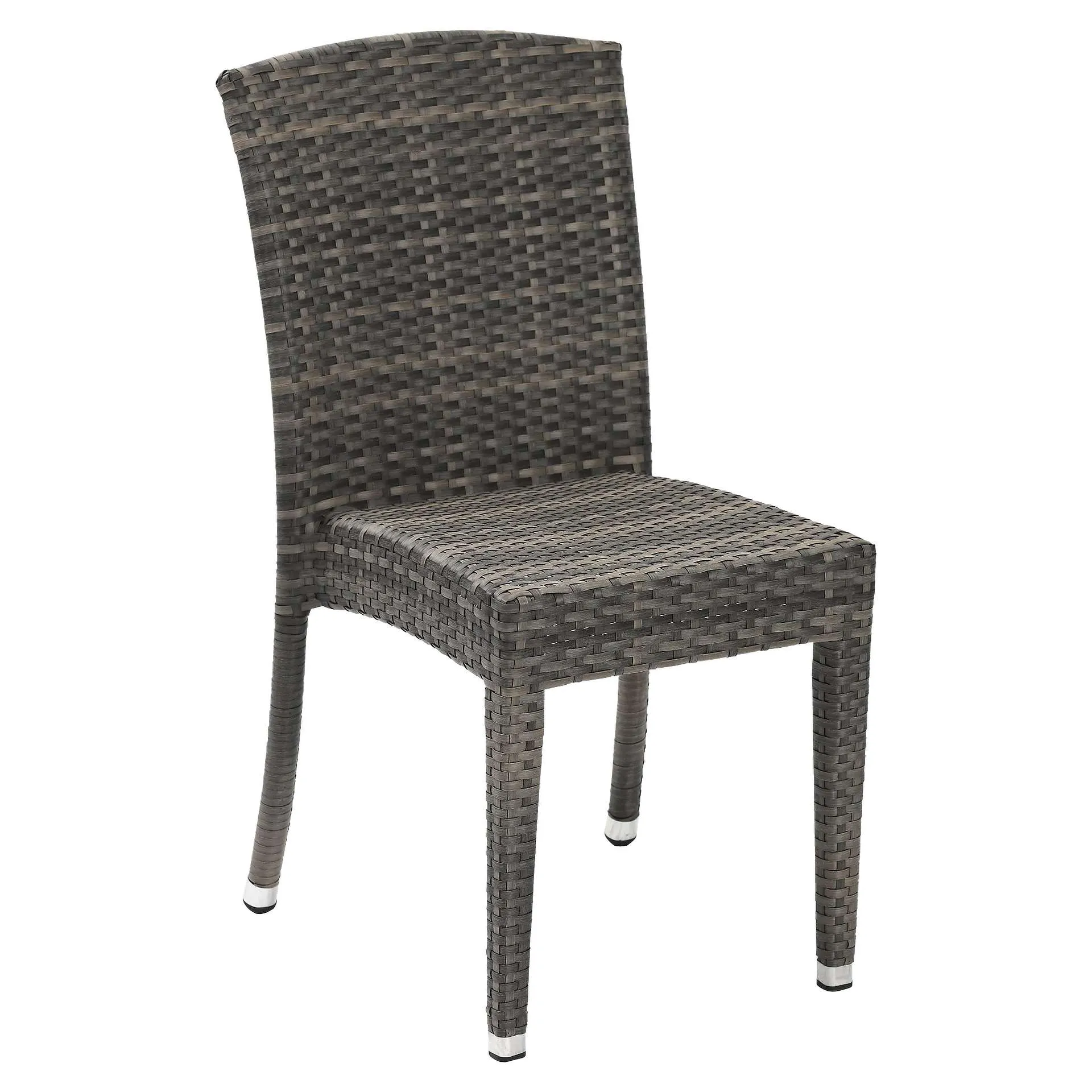 Stuhl Elliot, Geflecht roca, Polyrattan, Terrassenstuhl, Outdoorstuhl