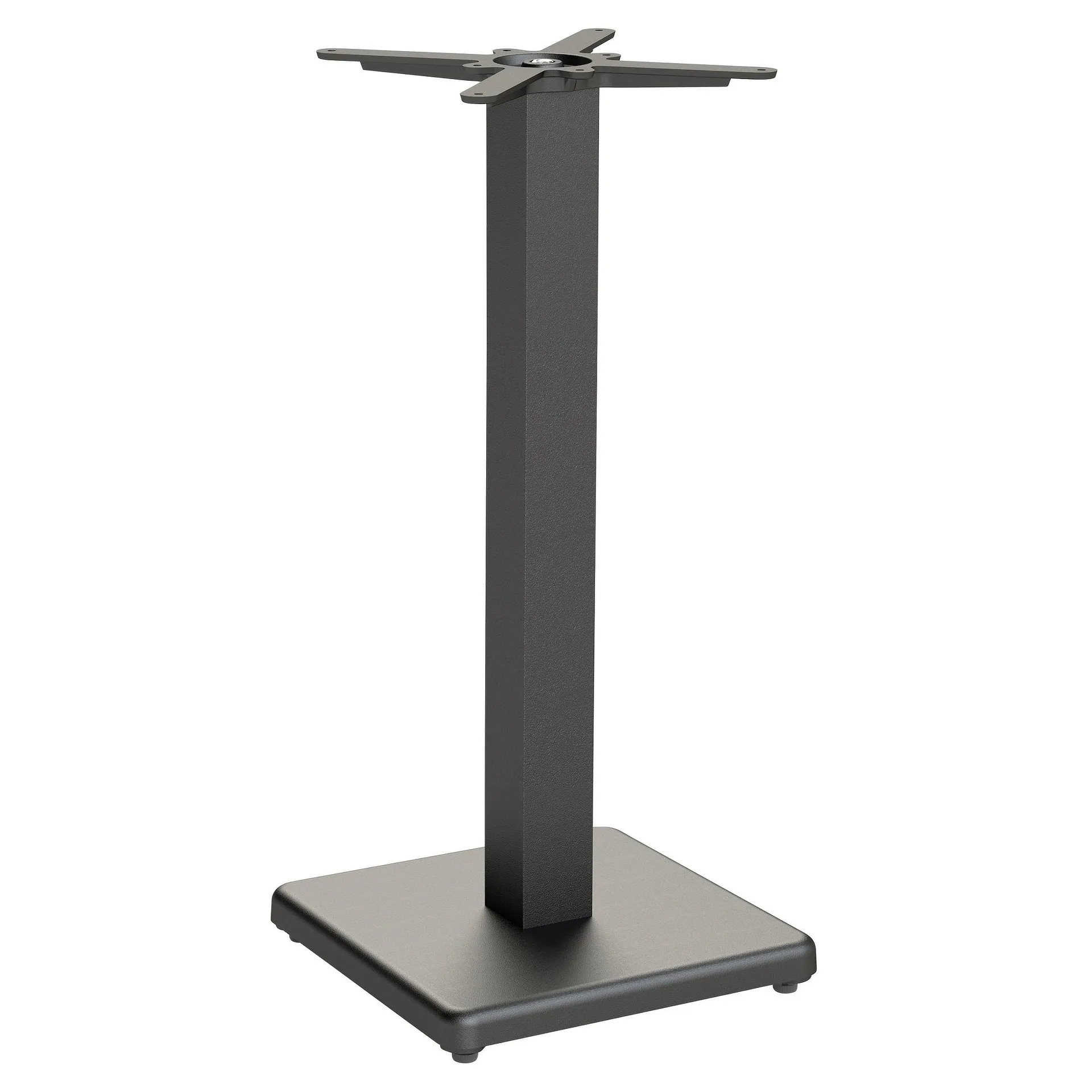 PREMIUM-Serie: Stehtischgestell Mila Bar-Q Gusseisen schwarz pulverbeschichtet, Outdoor, Terrasse