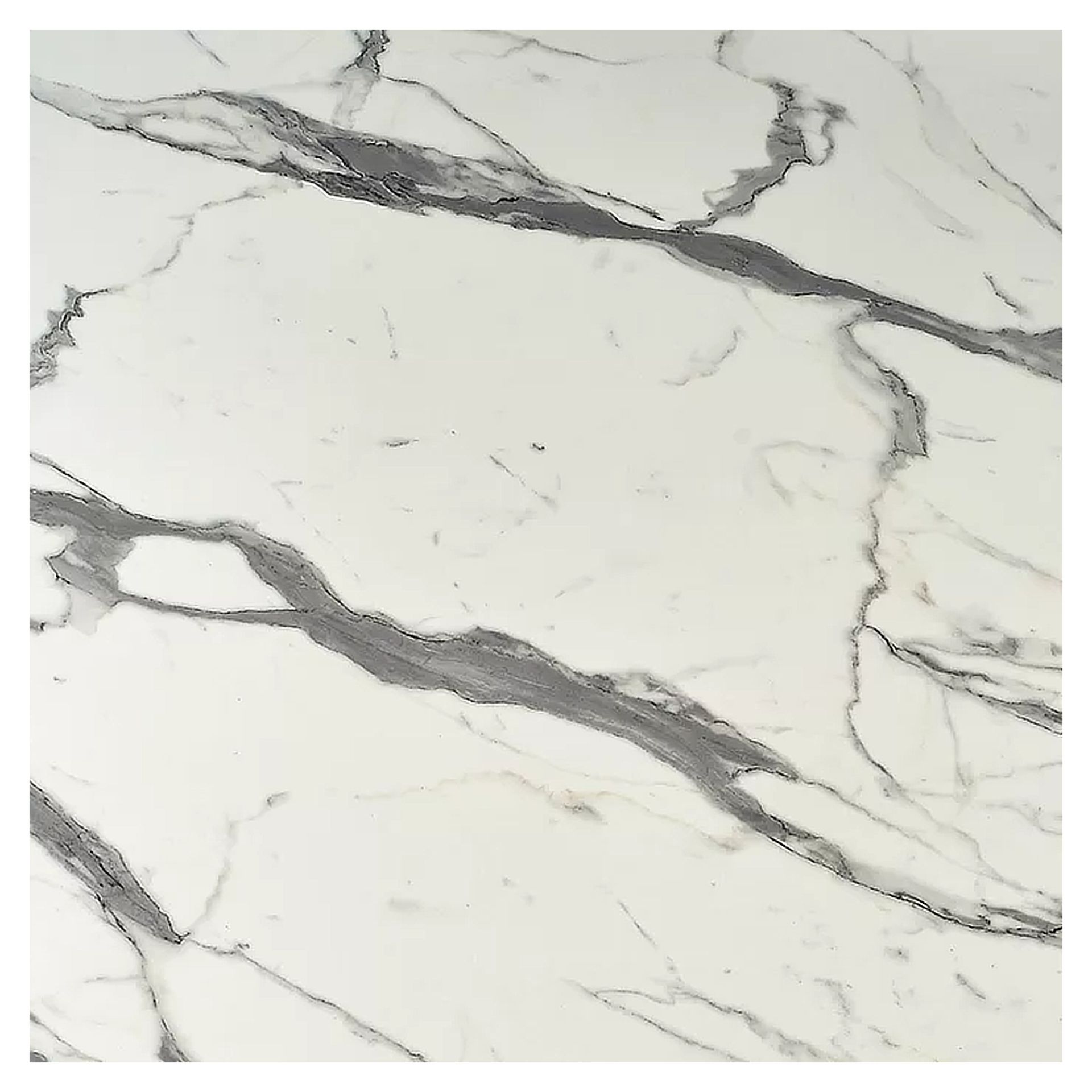 Outdoralit Basic Compact 12mm HPL Dekor Marmor Terrassentischplatte Outdoor