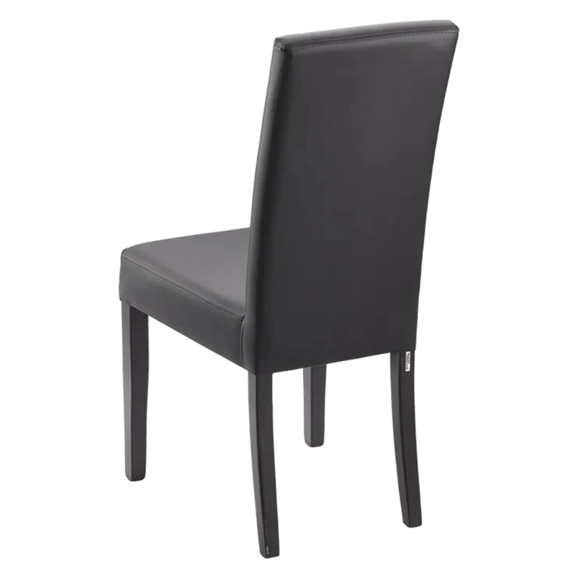 Stuhl Gerald, Polster Schwarz, Wenge, Polsterstuhl, Restaurantstuhl