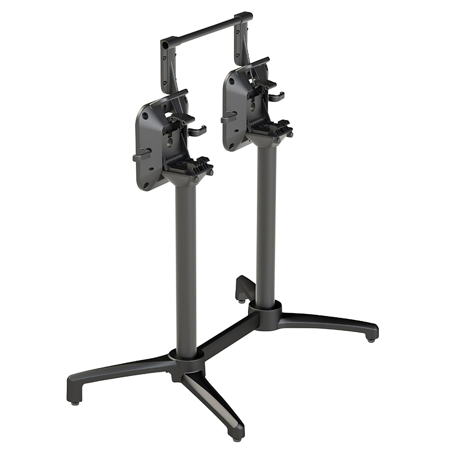 PREMIUM-Serie: Tischgestell Alva-2K klappbar Aluminium black pulverbeschichtet, Outdoor, Terrasse