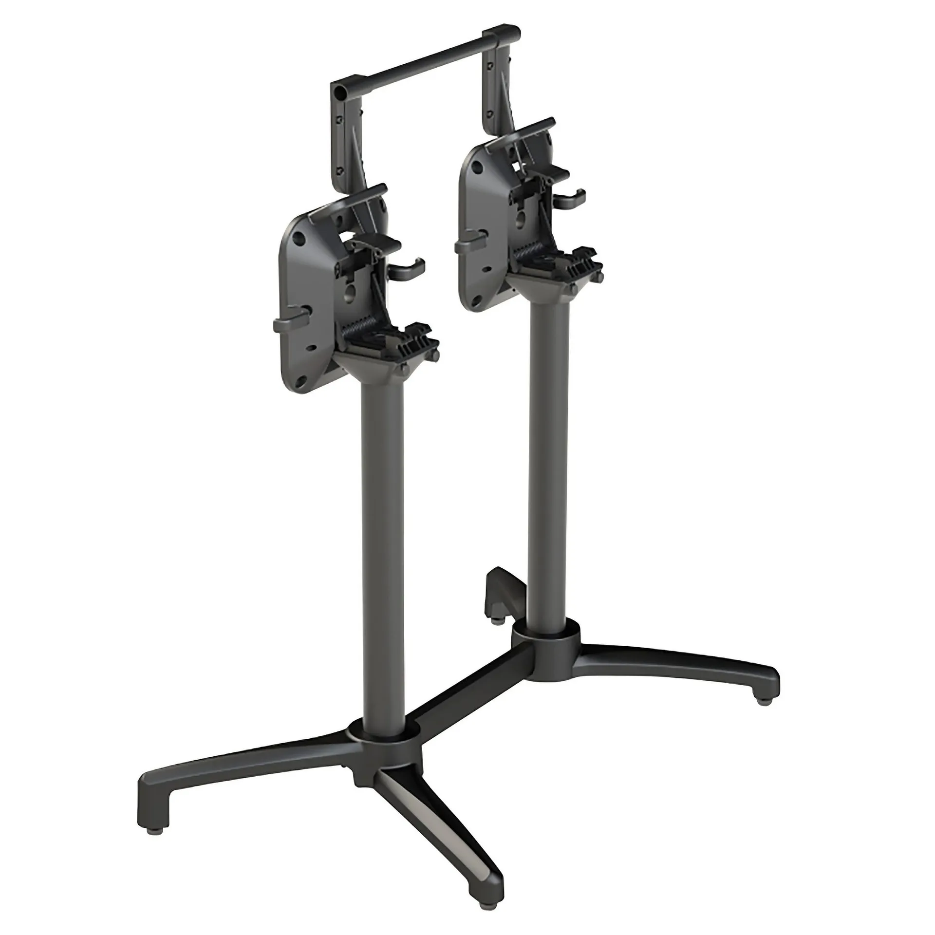 PREMIUM-Serie: Tischgestell Alva-2K klappbar Aluminium black pulverbeschichtet, Outdoor, Terrasse