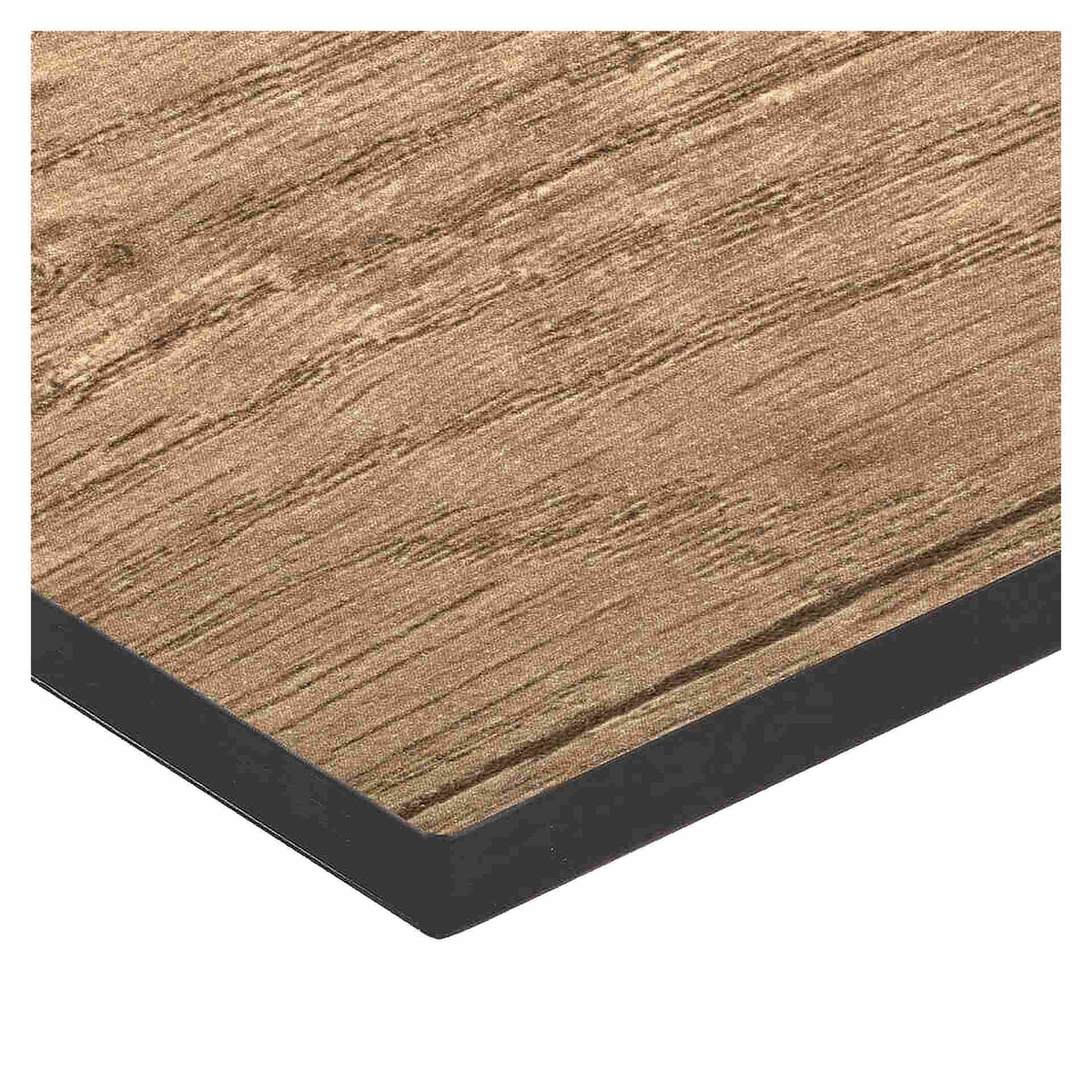 SELECT-Serie: Tischplatte Compact 12mm HPL Dekor Rustic Oak Terrassentischplatte Outdoor