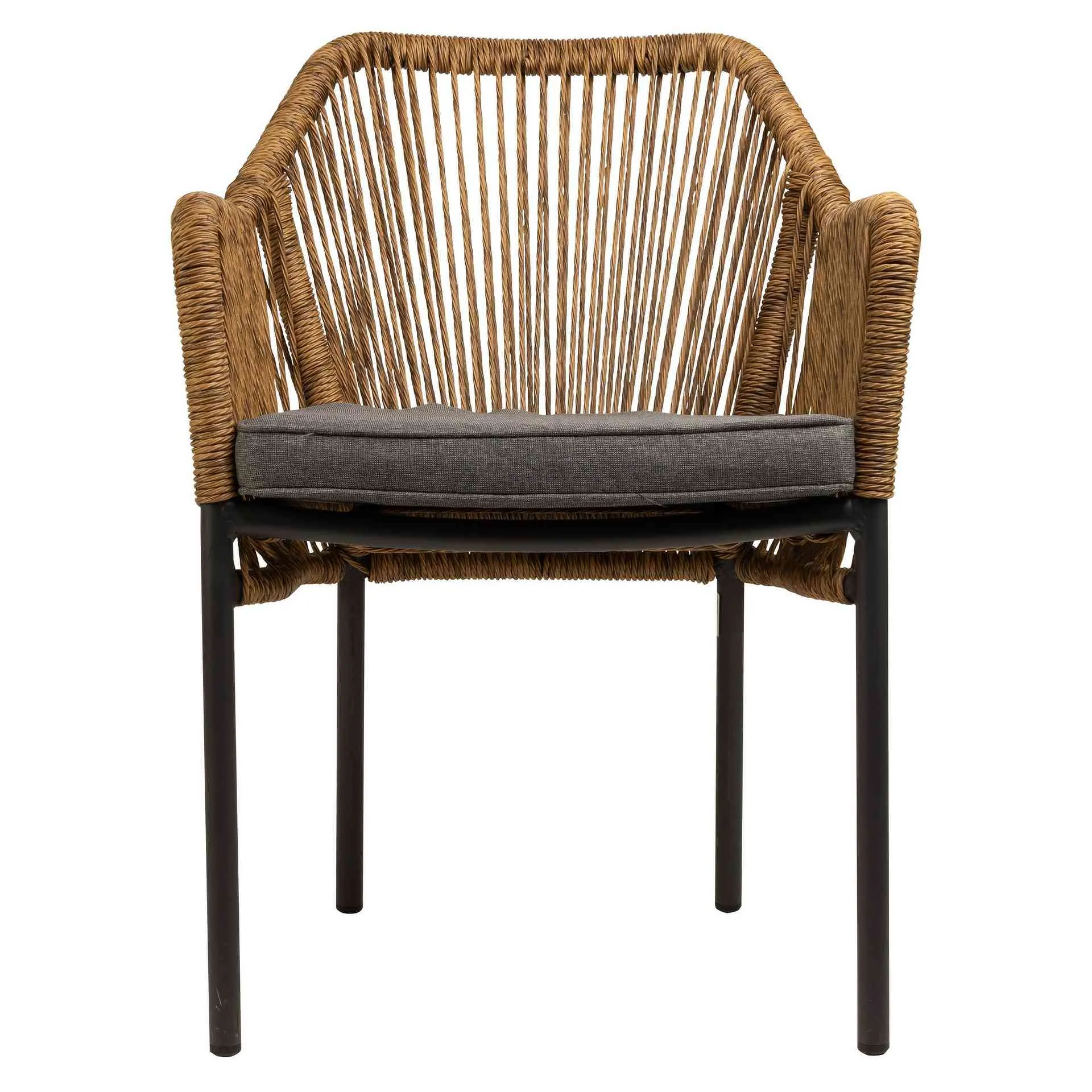 Sessel Marlis, Geflecht natur, Seilgeflecht, Terrassensessel, Outdoorsessel