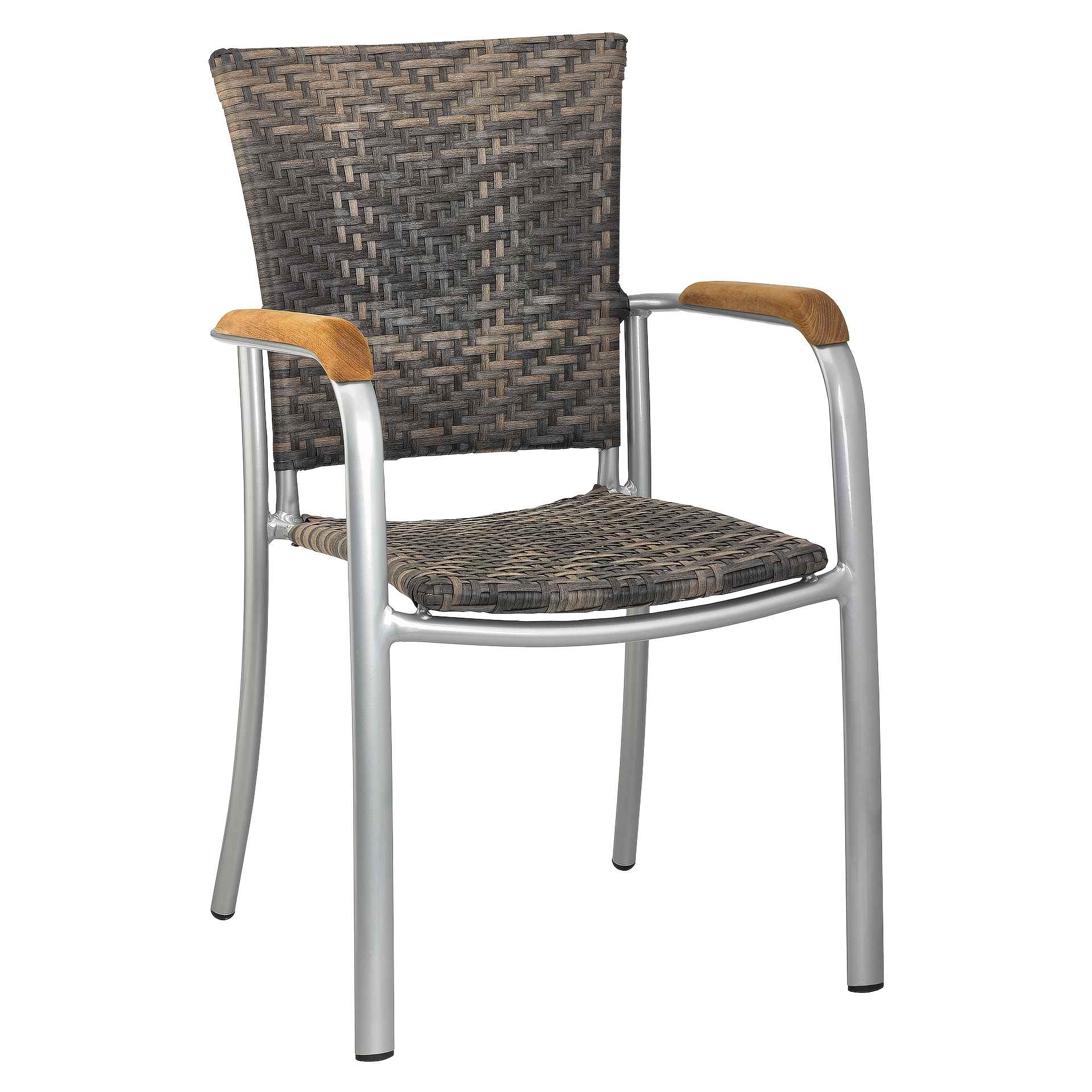 Stuhl Jari, Gewebe roca, Polyrattan, Terrassenstuhl, Outdoorstuhl