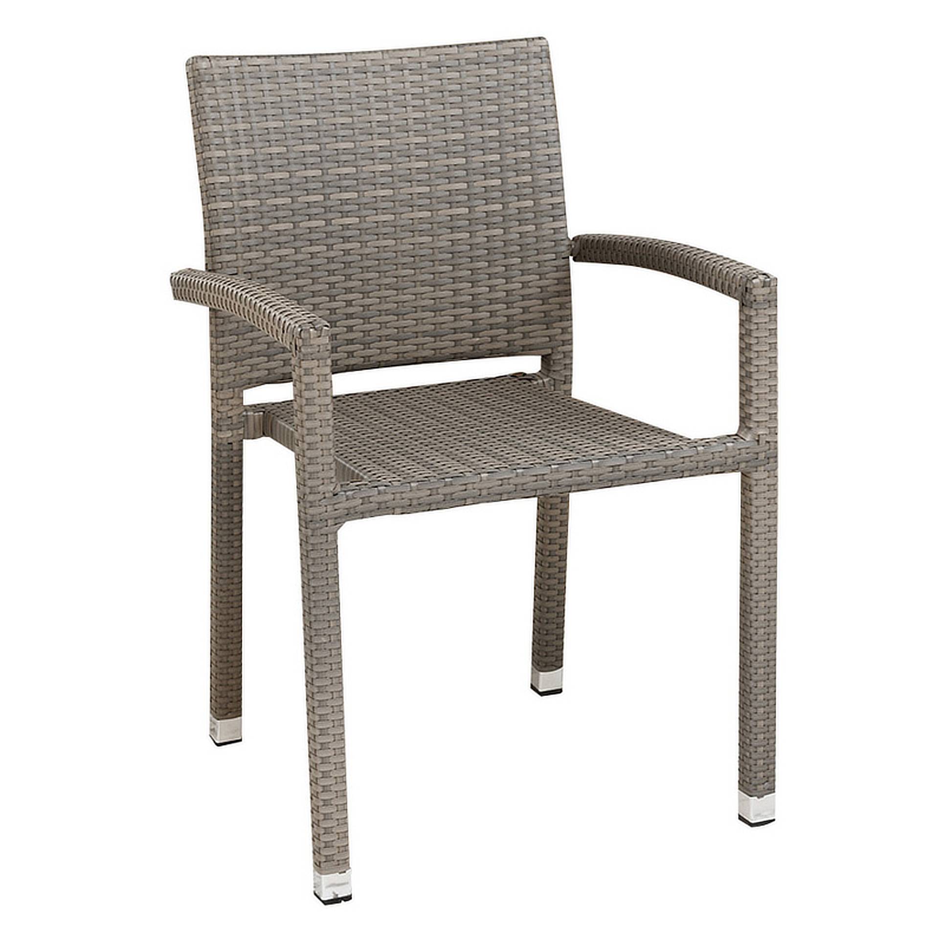 Stuhl Moritz, Geflecht schlamm, Polyrattan, Terrassenstuhl, Outdoorstuhl