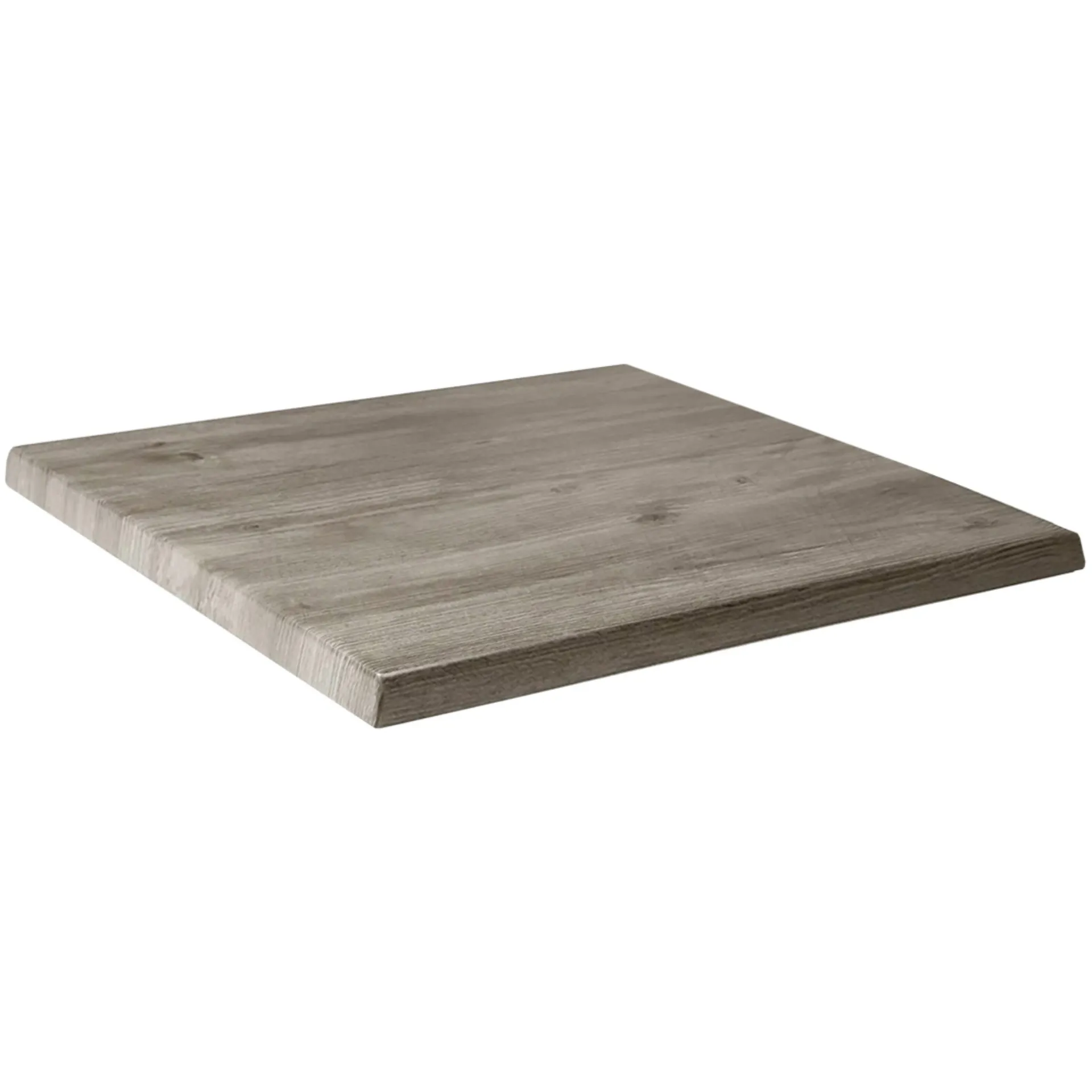 CLASSIC-Serie: Tischplatte Werzalit Dekor Ponderosa Grey Terrassentischplatte Outdoor