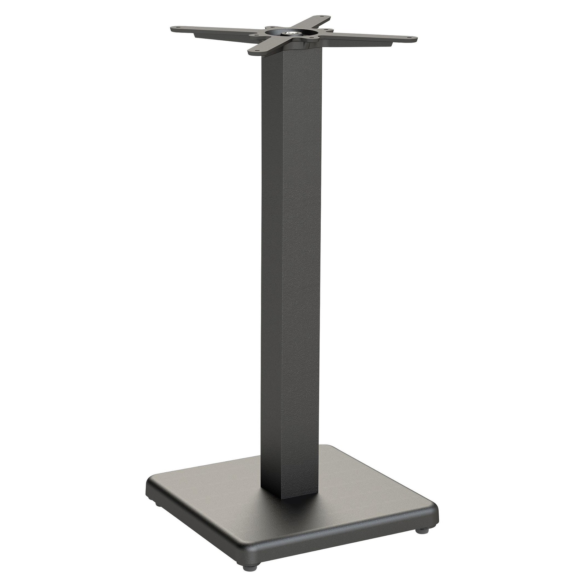 PREMIUM-Serie: Stehtischgestell Mila Bar-Q Gusseisen schwarz pulverbeschichtet, Outdoor, Terrasse