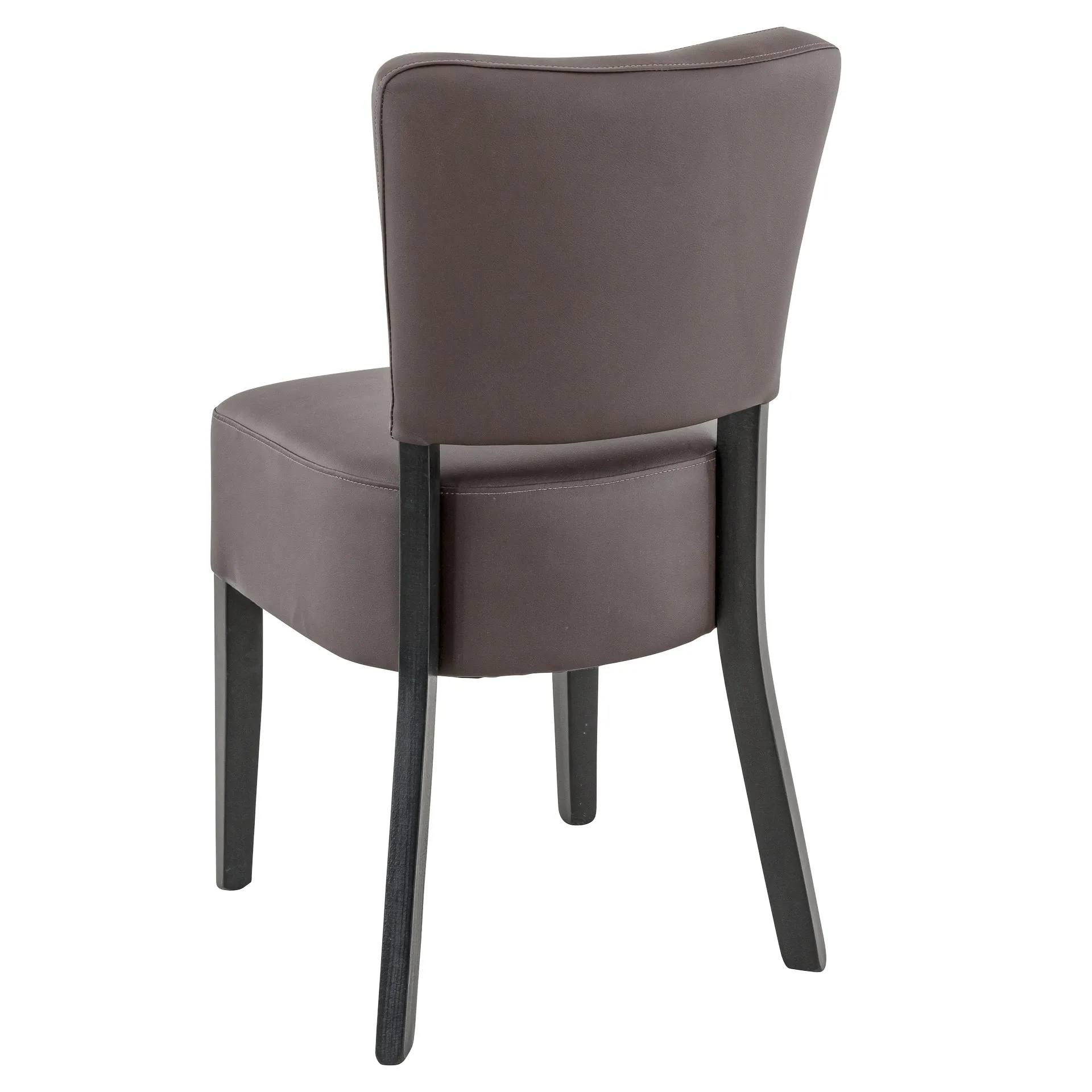 Stuhl Hardy, Polster Choco, Wenge, Polsterstuhl, Restaurantstuhl