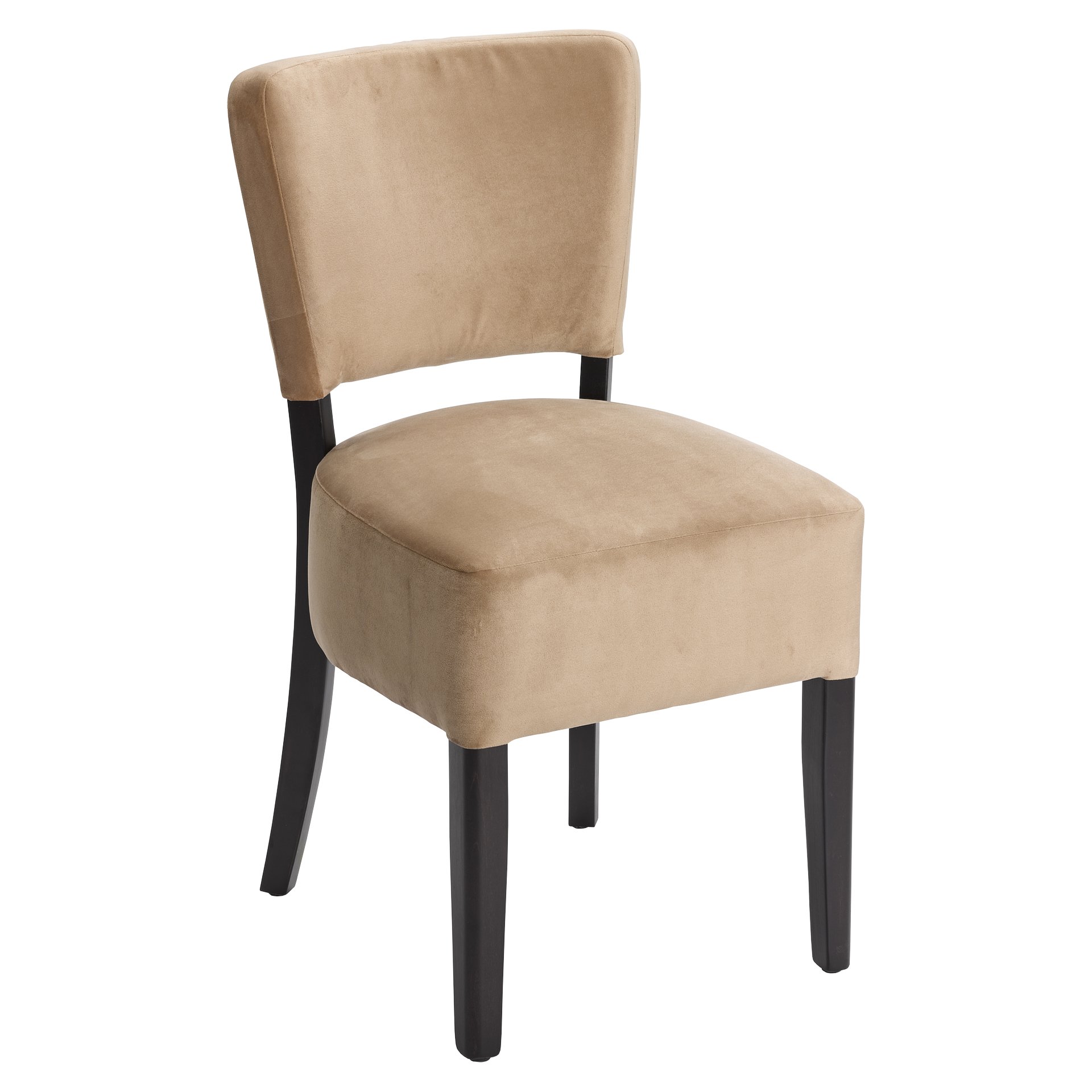 Stuhl Mandy, Polster Creme, Wenge, Polsterstuhl, Restaurantstuhl