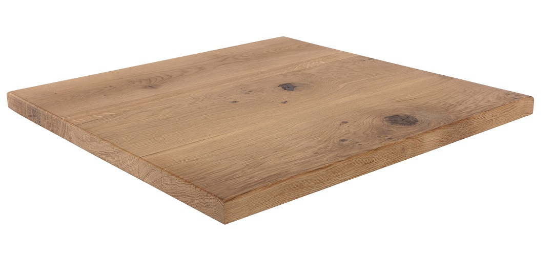 CHENE-OAK Gastronomie Tischplatten Massiv 35 mm Eiche Natural